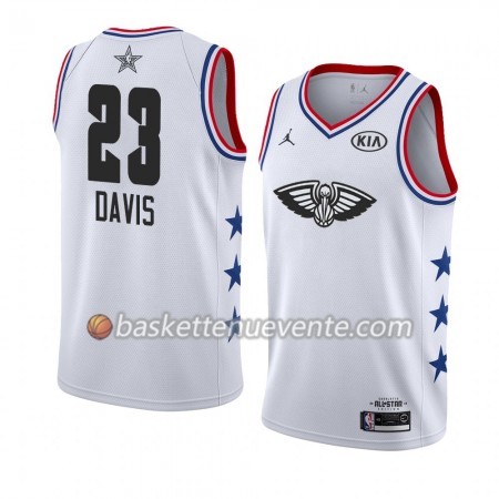 Maillot Basket New Orleans Pelicans Anthony Davis 23 2019 All-Star Jordan Brand Blanc Swingman - Homme